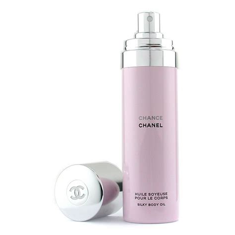 chanel chance silky body oil